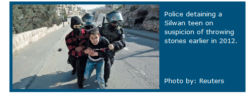 Haaretz silwan arrest.jpg