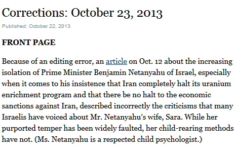 Corrections nyt sara netanyahu.jpg